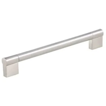 Richelieu Center-To-Center Brushed Nickel Contemporary Drawer Pull
