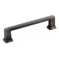 Richelieu Transitional 5-1/32-In Brushed Oil-Rubbed Bronze Cabinet Pull