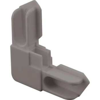 GENERIC Make 2 Fit Wdw Frame Corner, Gray, Gray, Package Of 20