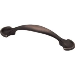 Liberty Hardware 3/76mm Half Round Foot Pull, Venetian Bronzer, Package Of 25