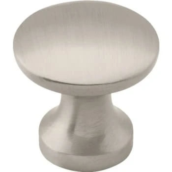Liberty Hardware 7/8 Mia Knob, Satin Nickel, Package Of 12