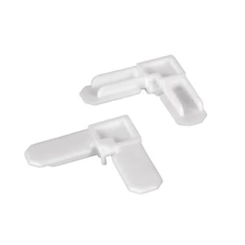 GENERIC Make 2 Fit Screen Frame Corner, Wt (250-Pack)