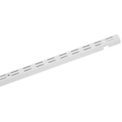 Closetmaid® Shelftrack™ 84 Inch White Standard For Adjustable Shelving Case Of 6
