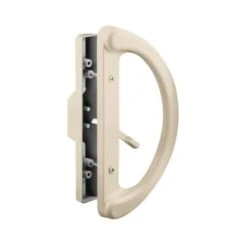 GENERIC Slid Glass Dr Handle Set, Hole Center, Dcst, Tan , Painted , Ms