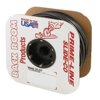 GENERIC Make 2 Fit Screen Spline, 0.175in Foam, Black 500 Ft.