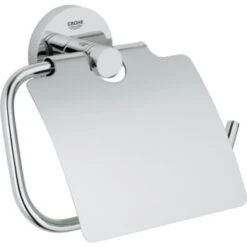 Grohe Essentials Starlight Chrome Toilet Paper Holder