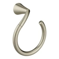 Moen Glyde Brushed Nickel Towel Ring