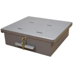 Omnimed Omni Drawer, Units Keyed Differently, Titanium Powder Coated Aluminum