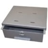 Omnimed Omni Drawer, Thumb Latch, Titanium Powder Coated Aluminum