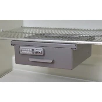 Omnimed Omni Drawer, Audit Trail Lock, Titanium Powder Coated Aluminum