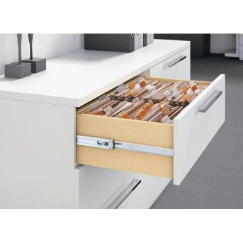 GENERIC Ball Bearing Full Extension Drawer Slide, 18 Inch, Pack Of 5 - Image 4