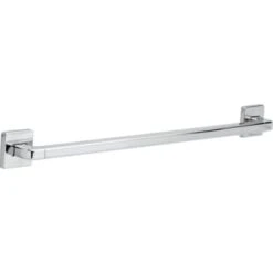 Delta 24 Inch Angular Modern Decorative Ada Grab Bar In Chrome