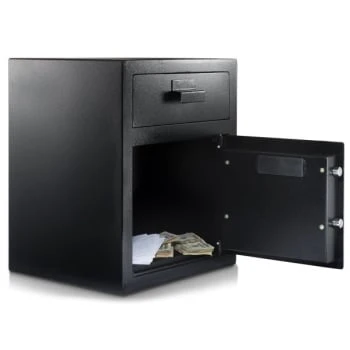 Adir Office 1.1 Cu. Ft. Steel Digital Depository Safe W/digital Keypad Black - Image 2