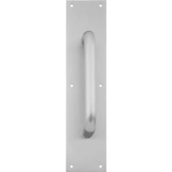 Ives Satin Stainless Steel 10" CTC 1" Dia Pull Plate 16 X 4"