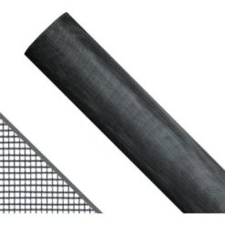 Saint-Gobain Adfors 48 In X 100 Ft Charcoal Aluminum Screen Roll For Window/door