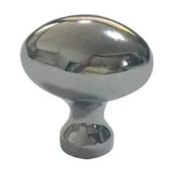 Anvil Mark 1-3/4 In Polish Chrome Cabinet Knob Package Of 5