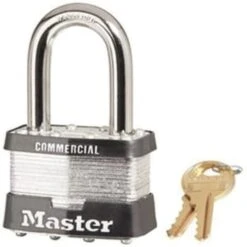 Master Lock 2" Laminated Steel Pin Combination Padlock With 1-1/2" Shackle