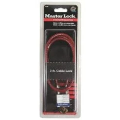 Master Lock Number 719 Kd 3' Cable Lock