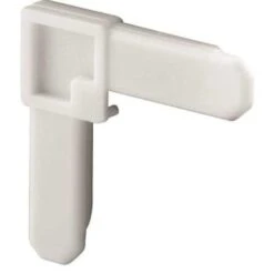 Prime-Line Screen Frame Corner 1/4 " X 3/4 " White Plastic Package Of 50