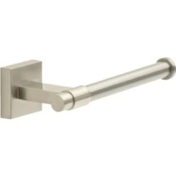 Franklin Brass Maxted Single Arm Toilet Paper Holder, Satin Nickel