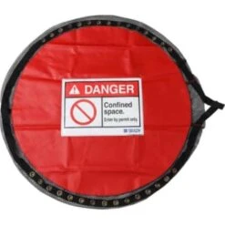 Brady® Confined Space Solid Lockable Cover Size Small