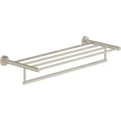 Symmons Dia Satin Nickel Towel Shelf 22"