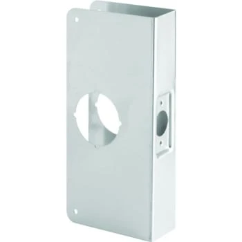 GENERIC Stainless Steel Recessed Lock & Door Reinforcer Satin Finish