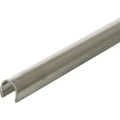 GENERIC Stainless Steel 1/4" X 8' Sliding Door Repair Track