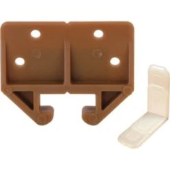 GENERIC Brown Drawer Track Guides And Glides, Pack Of 25