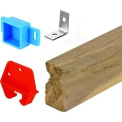 GENERIC 24" Wood Drawer Track Repair Kit