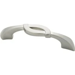 Liberty Hardware 3-3-3/4 Dual Mount Unity Pull Satin Nickel, Package Of 12