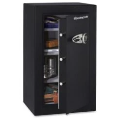 Sentrysafe® Black/steel Executive Security Safe With Electronic Lock