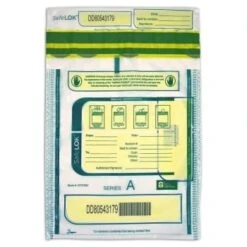 Control Group Clear Plastic Tamper-Evident Deposit Bag 9 X 12inch Package Of 100
