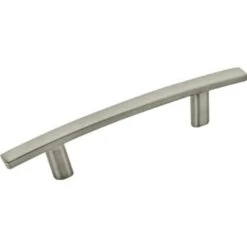 Amerock Essential'z 96mm Pull, Satin Nickel-Package Of 25