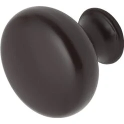 1-1/4" Cabinet Knob Bronze, Package Of 5