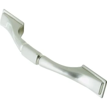 Seasons® 3 Zinc Cabinet Drawer Pull Satin Nickel Finish, Package Of 5