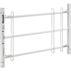 Guardian Angel® Window Guard With Safety Release, 3-Bar, 58-90 Wide