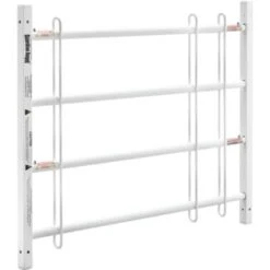 Guardian Angel® Window Guard With Safety Release, 4-Bar, 35-58 Wide