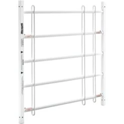 Guardian Angel® Window Guard With Safety Release, 5-Bar, 14-17 Wide