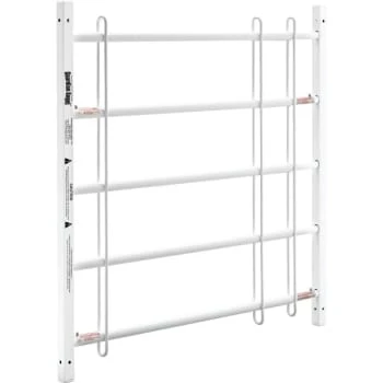 Guardian Angel® Window Guard With Safety Release, 5-Bar, 14-17 Wide
