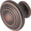 Seasons® 1-1/4 Zinc Cabinet Knob Venetian Bronze Finish, Package Of 5