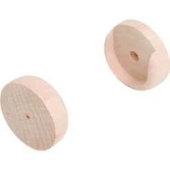 GENERIC Wood Closet Rod Socket , Package Of 5
