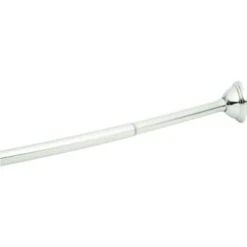 Moen 60" Chrome Adjustable Curved Shower Rod