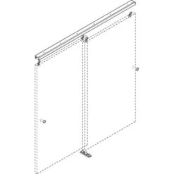 GENERIC By-Passing Door Top Track