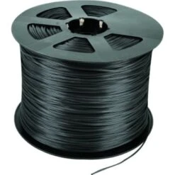 GENERIC .140 In X 1920 Ft Vinyl Serrated Screen Retainer Spline (Black)