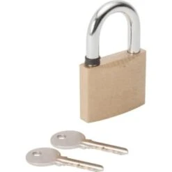 Shield Security 2 In Keyed Alike Padlock (Solid Brass)